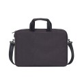 Torba do notebooka 15,6" RivaCase Suzuka czarna, z materiału wodoodpornego - 1140275