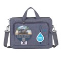 Torba do notebooka 15,6" RivaCase Alpendorf szara, z materiału wodoodpornego - 1306799