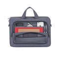 Torba do notebooka 15,6" RivaCase Alpendorf szara, z materiału wodoodpornego - 1306804