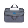 Torba do notebooka 15,6" RivaCase Alpendorf szara, z materiału wodoodpornego - 1306808