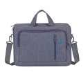 Torba do notebooka 15,6" RivaCase Alpendorf szara, z materiału wodoodpornego - 1306800