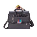 Torba do notebooka 15,6" RivaCase Tiergarten czarna, z materiału wodoodpornego - 1187865
