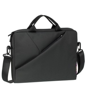 Torba do notebooka 15,6" RIVACASE Tivoli, ciemoszara, ultraslim