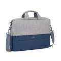 Torba do notebooka 15,6" RivaCase Prater szara, z materiału wodoodpornego, antykradzieżowa - 1190022