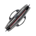 Torba do notebooka 15,6" RivaCase Prater szara, z materiału wodoodpornego, antykradzieżowa - 1190037
