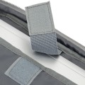 Torba do notebooka 15,6" RivaCase Prater szara, z materiału wodoodpornego, antykradzieżowa - 1190034