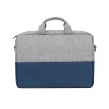 Torba do notebooka 15,6" RivaCase Prater szara, z materiału wodoodpornego, antykradzieżowa - 1190024