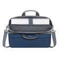 Torba do notebooka 15,6" RivaCase Prater szara, z materiału wodoodpornego, antykradzieżowa - 1190030