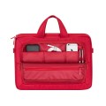 Torba do notebooka 15,6" RivaCase Alpendorf czerwona, z materiału wodoodpornego - 1153055