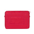 Torba do notebooka 15,6" RivaCase Alpendorf czerwona, z materiału wodoodpornego - 1153059