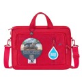 Torba do notebooka 15,6" RivaCase Alpendorf czerwona, z materiału wodoodpornego - 1153049