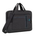 Torba do notebooka 13,3-14" RivaCase Alpendorf czarna, z materiału wodoodpornego - 1175633