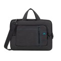 Torba do notebooka 13,3-14" RivaCase Alpendorf czarna, z materiału wodoodpornego - 1175634