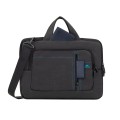 Torba do notebooka 13,3-14" RivaCase Alpendorf czarna, z materiału wodoodpornego - 1175649