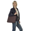 Torba do notebooka 15,6'" RivaCase Biscayne, brązowa - 1126135