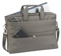 Torba do notebooka 15,6" RivaCase Tiergarten beżowa, z materiału wodoodpornego - 1306859