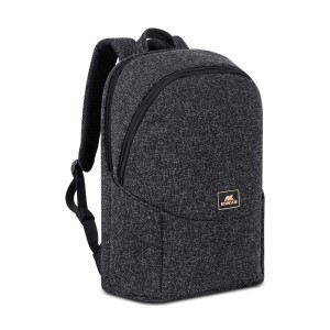 Plecak na laptop 15,6", RIVACASE Anvik, 15L, czarny, z materiału wodoodpornego, kieszenie na tablet 10,5", smartfon, dokumenty, akcesoria, butelkę