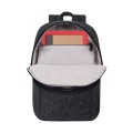 Plecak do notebooka 15,6" RivaCase Anvik, czarny, z materiału wodoodpornego - 1126056