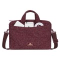 Torba do notebooka 14" RivaCase Anvik, czerwona burgund, z materiału wodoodpornego - 1126358
