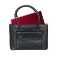 Torba do notebooka 15,6" RivaCase Orly damska, z materiału wodoodpornego, czarna - 1153033