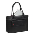 Torba do notebooka 15,6" RivaCase Orly damska, z materiału wodoodpornego, czarna - 1153032