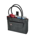 Torba do notebooka 15,6" RivaCase Orly damska, z materiału wodoodpornego, czarna - 1153035