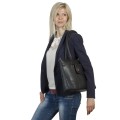 Torba do notebooka 15,6" RivaCase Orly damska, z materiału wodoodpornego, czarna - 1153030