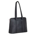 Torba do notebooka 14" RivaCase Orly damska, z materiału wodoodpornego, czarna - 1126495