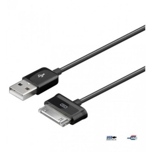 Kabel USB Techly do Samsung Galaxy Tab 1,2m, czarny - 968385