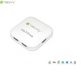 Hub USB Techly IUSB3-HUB4-WH 4 porty 3.0 Super Speed, biały - 1366832