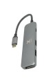 Replikator portów Xtorm USB-C Hub 4-in-1 (pleciony kabel) szary - 968600
