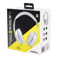 Słuchawki z mikrofonem Audiocore AC705W  nauszne bluetooth V5.0 +EDR białe - 1068140