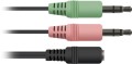 Słuchawki z mikrofonem Defender ACCORD 171 4 pin + adapter 2x mini jack - 1368014
