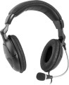 Słuchawki z mikrofonem Defender ORPHEUS HN-898 kabel 3m czarne - 674627