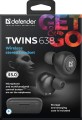 Słuchawki z mikrofonem Defender TWINS 638 bezprzewodowe Bluetooth - 1011205