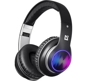 Słuchawki z mikrofonem Defender FREEMOTION B545 bezprzewodowe Bluetooth podświetlane + MP3 Player
