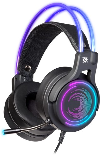 Słuchawki z mikrofonem Defender COSMO PRO 7.1 VIRTUAL SOUND podświetlane Gaming USB RGB + GRA - 1068284