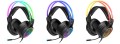 Słuchawki z mikrofonem Defender COSMO PRO 7.1 VIRTUAL SOUND podświetlane Gaming USB RGB + GRA - 1068288