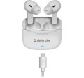 Słuchawki z mikrofonem Defender TWINS 903 bezprzewodowe Bluetooth białe - 1011188