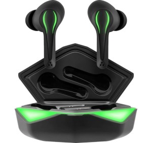 Słuchawki z mikrofonem Defender CyberDots 220 bezprzewodowe Bluetooth TWS czarne