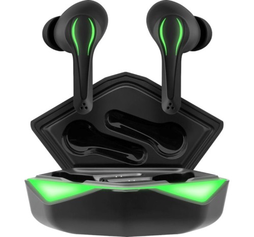 Słuchawki z mikrofonem Defender CyberDots 220 bezprzewodowe Bluetooth TWS czarne - 1159771