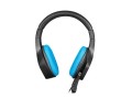 Słuchawki z mikrofonem Fury Phantom podświetlenie Gaming czarno-niebieskie - 838954