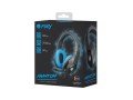 Słuchawki z mikrofonem Fury Phantom podświetlenie Gaming czarno-niebieskie - 838957