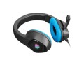 Słuchawki z mikrofonem Fury Phantom podświetlenie Gaming czarno-niebieskie - 838956