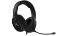 Słuchawki z mikrofonem KRUX Popz RGB czarne - 1030320