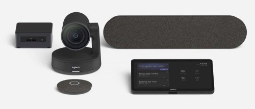 System wideokonferencji Logitech Room Solution for Teams -Medium czarny - 969297