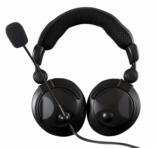 Słuchawki z mikrofonem Modecom MC-826 HUNTER Gaming czarne - 1030347