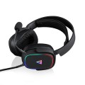Słuchawki z mikrofonem Modecom MC-899 PROMETHEUS Gaming, czarne - 1030357