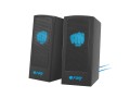 Głośniki Fury Skyray 2.0 5W RMS czarno-niebieskie - 1064866