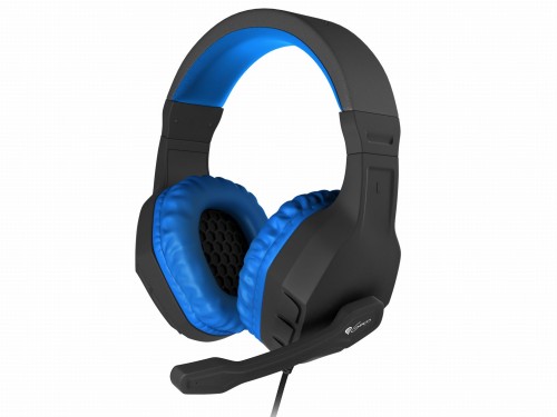 Słuchawki z mikrofonem Genesis Argon 200 Gaming czarno-niebieskie - 785632